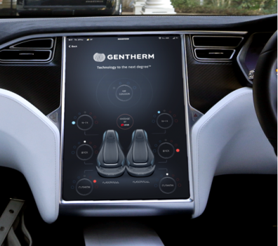 Connected Car App Concept of a Seat Comfort Management Solution. Client: Gentherm