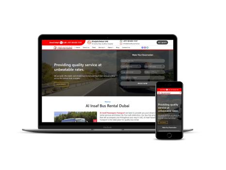 Transport Company website