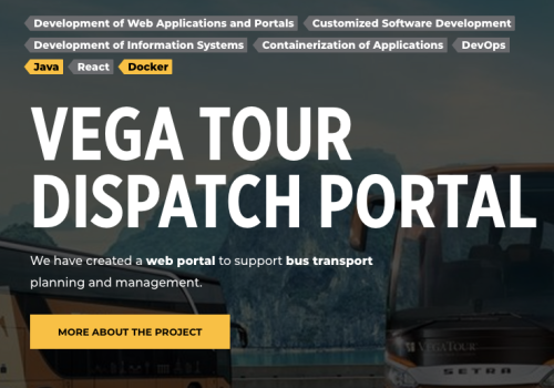 VEGA TOUR DISPATCH PORTAL