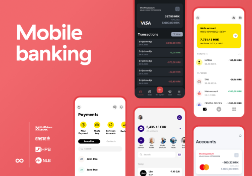 Manage your finances with a few simple taps