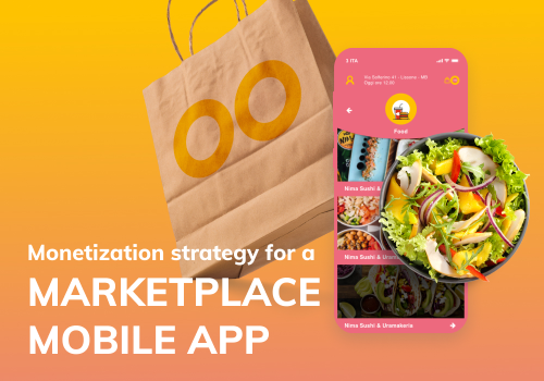 Monetization strategy for a marketplace mobile app