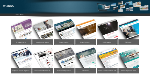 Some of our Web Design and Web Dev Works