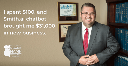 Hamp Law Reaps $31,000 in New Business with Smith.ai Chatbot