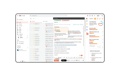 Sales Writing Assistant for Gmail