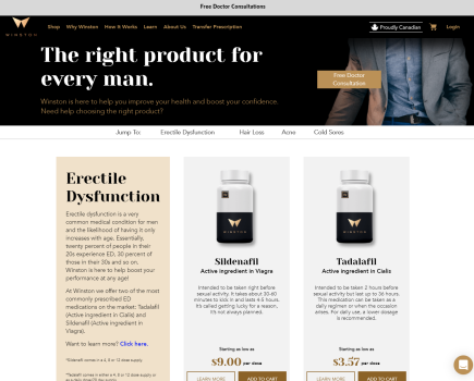 Men’s healthcare made easy from virtually, anywhere.