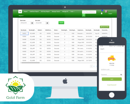 Gold Farm - Web & Mobile App