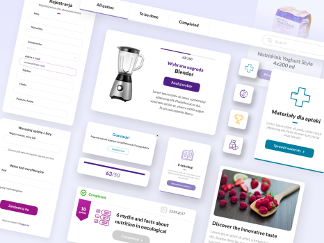 Loyalty program and e-learning system for pharmacists