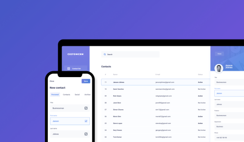 THE DEVELOPMENT OF A UNIQUE CRM