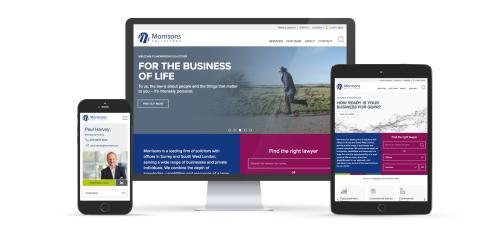 Morrisons Solicitors Wordpress website