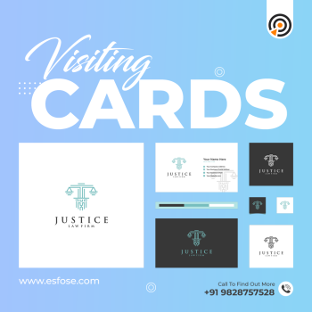 Visiting card design