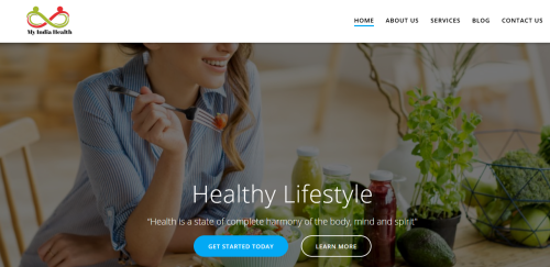MyIndiaHealth - Healthy-living blog site