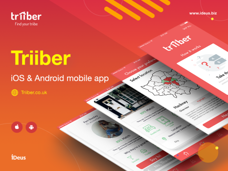 Triiber mobile app