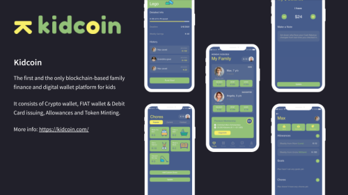 Blockchain-based family finances and digital wallets for kids