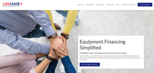 CANLEASE Customer Portal