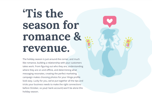 Marketing Campaign for Tis the Season for Romance