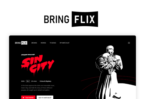 BRING FLIX - VOD Platform