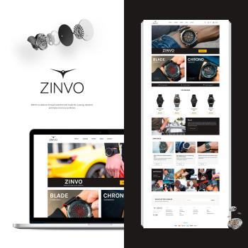 E-Commerce - watches store - ZinvoWatches