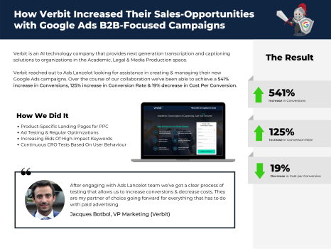 Verbit Increases Their Sales Opportunities