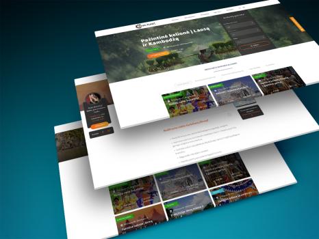 Traveling agency website