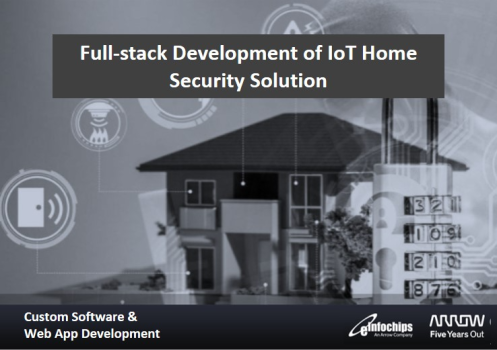 Full-stack Development of IoT Home Security Solution
