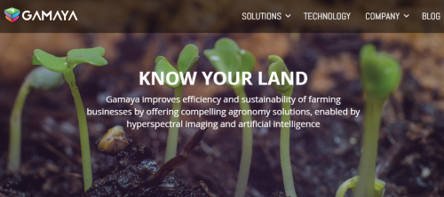 Gamaya - big data in agriculture