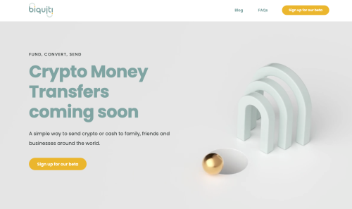 Blockchain payments company