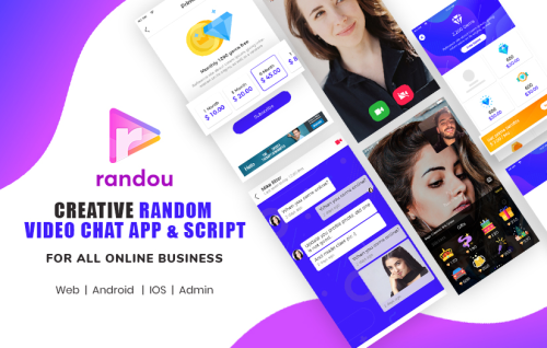 Appkodes Randou - Random Video Chat Script - Azar Clone