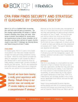 Roth & Co CPA Case Study