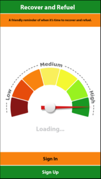 Sports Nutrition (Recover and Refuel) APP
