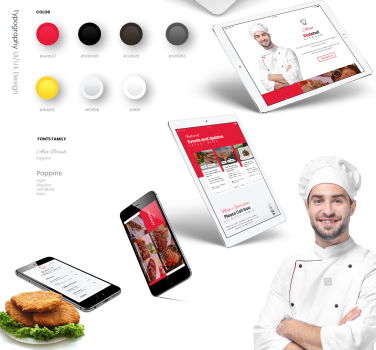 Kitchen Website UI/UX