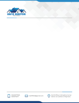 Real Estate Letter Head Design