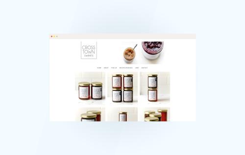 Web Design for Crosstown Sweets