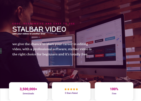 web design for a software company