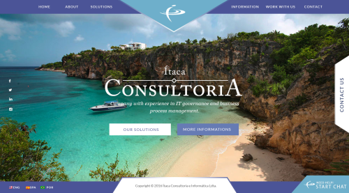 Cruise Company Website Design