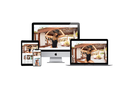 Physician Endorsed Fashion Catalog website design