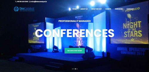 Corporate website development