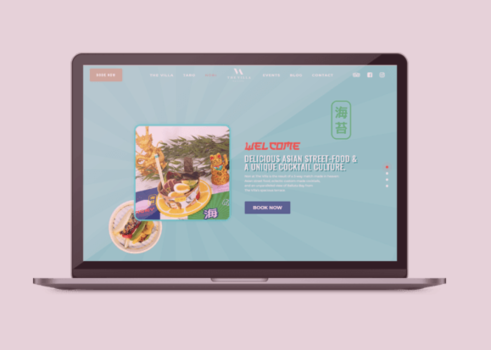 Website Redesign for The Villa in Malta