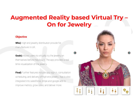 Augmented Reality Jewelry Application