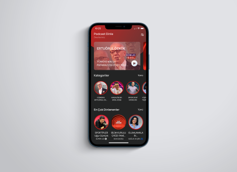 Podcast Dinle iOS Application