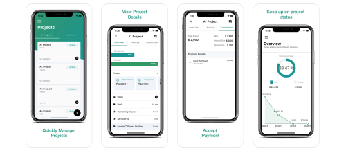 Leveled℠Pro - Mobile Payments & Project Management Tool