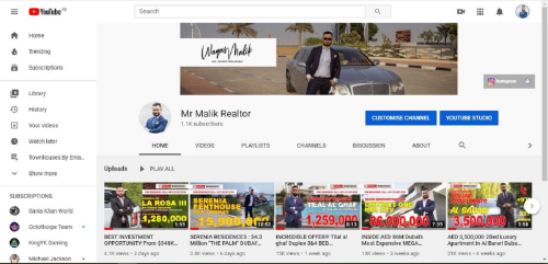 Youtube Channel grow