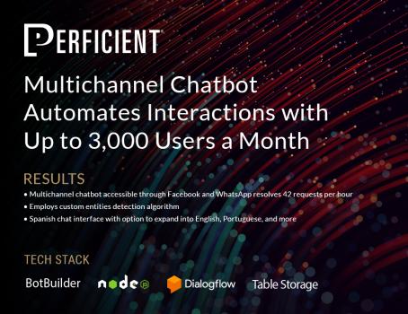 Multi-channel Chatbot Automates Interactions with Up to 3,000 Users a Month