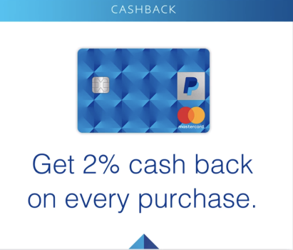 PayPal Cashback Mastercard