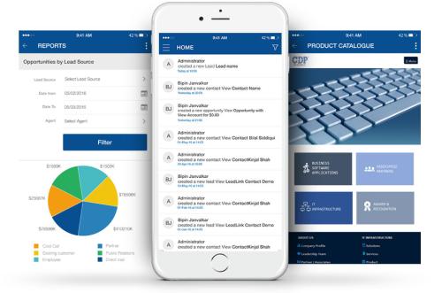 Mobile CRM for Financial Industry
