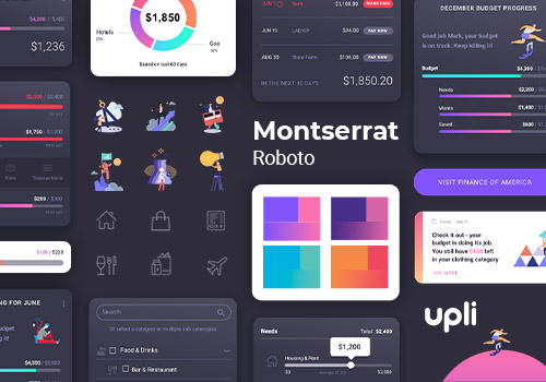 UPLI - FinTech Mobile App Design