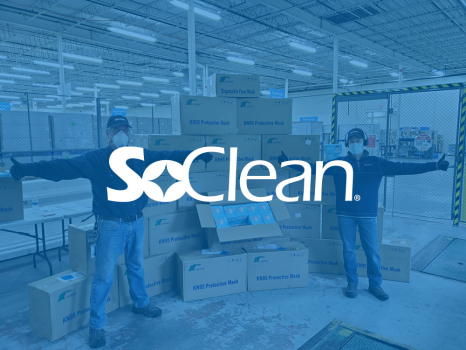 Public relations work during COVID crisis for SoClean