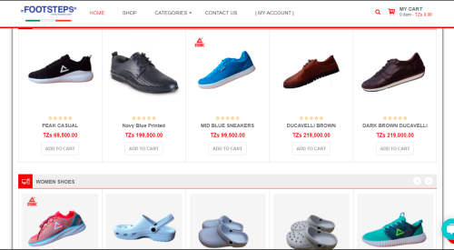 E-Commerce website