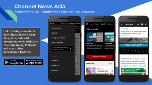 Channel News Asia – English New Channel for Asia, Singapore