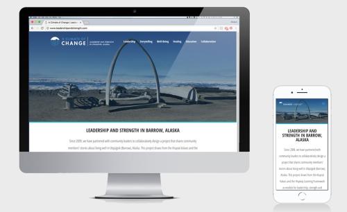 CLIMATE OF CHANGE - Branding and Website design
