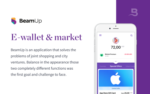 E-wallet & market app